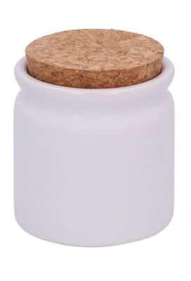 Keramieken Potje Met Kurk 6.8x6.7cm 6stuks