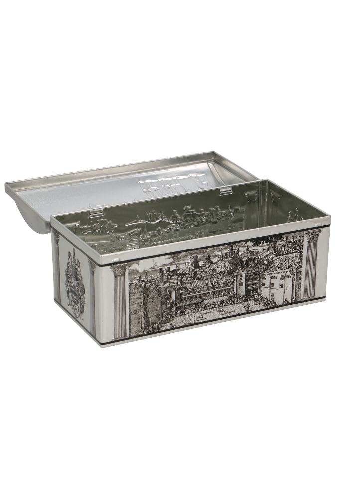 Blikken Historische Stad 23.3x11.5x11cm 12stuks