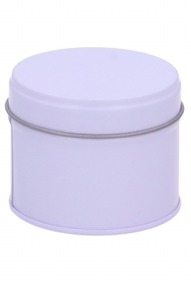 Blikken Blanco Wit Rond Inzetdeksel 6x4.5cm 24stuks