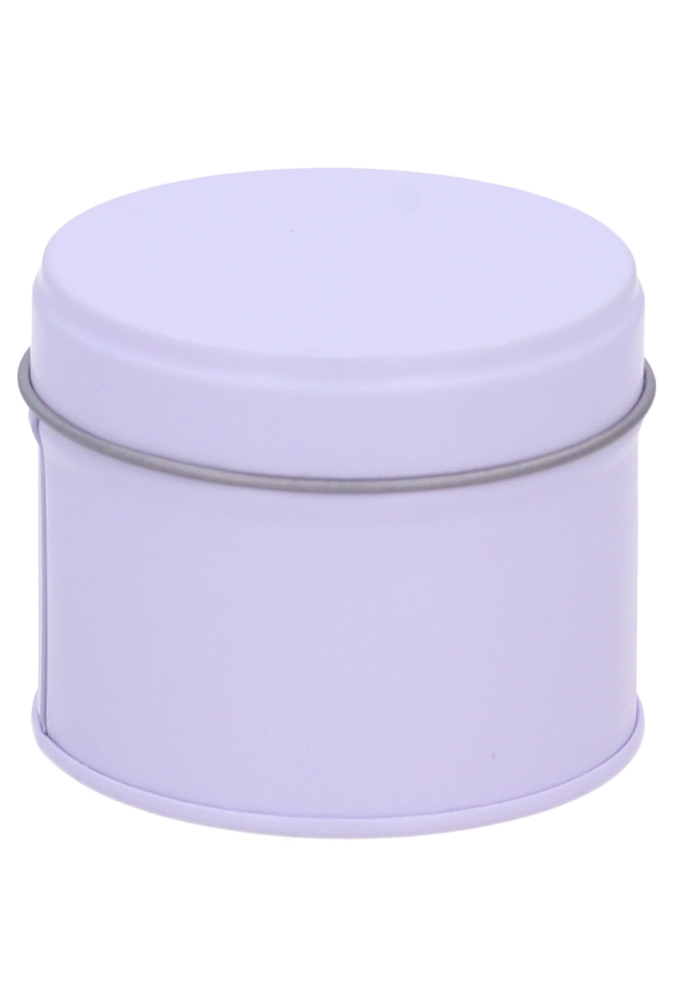 Blikken Blanco Wit Rond Inzetdeksel 6x4.5cm 24stuks