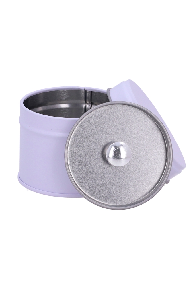 Blikken Blanco Wit Rond Inzetdeksel 6x4.5cm 24stuks