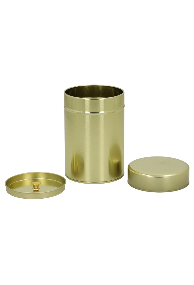 Blikken Goud Inzetdeksel 8.5x12.8cm 12stuks