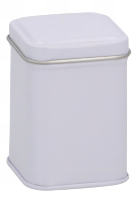 Blikken Blanco Wit Vierkant 25gr 4.4x4.4x6cm 24stuks Blikken Blanco Wit Vierkant 25gr 4.4x4.4x6cm 24stuks
