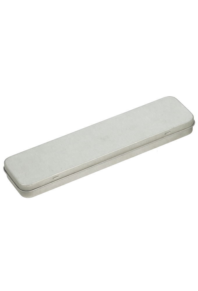 Blikken Pennendoos 19.2x4.6x1.7cm 48stuks