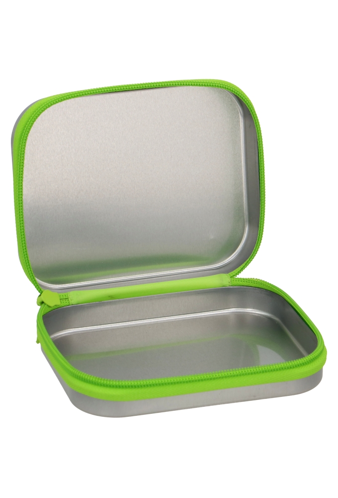 Blikken Blanco Groene Rits 14x11x4cm 12stuks