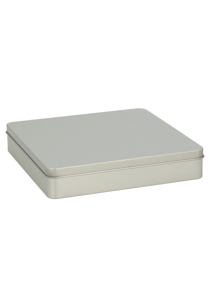 Blikken Blanco Vierkant 18.5x18.5x3.5cm 24stuks