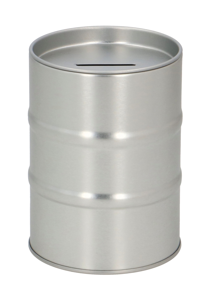 Blikken Olievat Spaarpot 8.6x11.5cm 12stuks