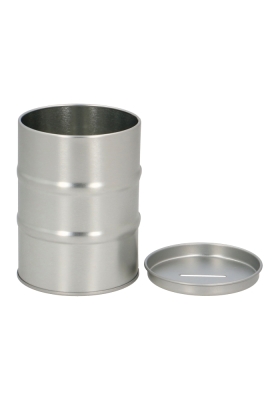 Blikken Olievat Spaarpot 8.6x11.5cm 12stuks Blikken Olievat Spaarpot 8.6x11.5cm 12stuks