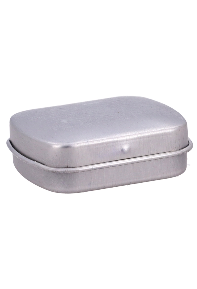 Blikken Blanco Rechthoekig & Scharnierdeksel 3.9x3.2x1.5cm 72stuks