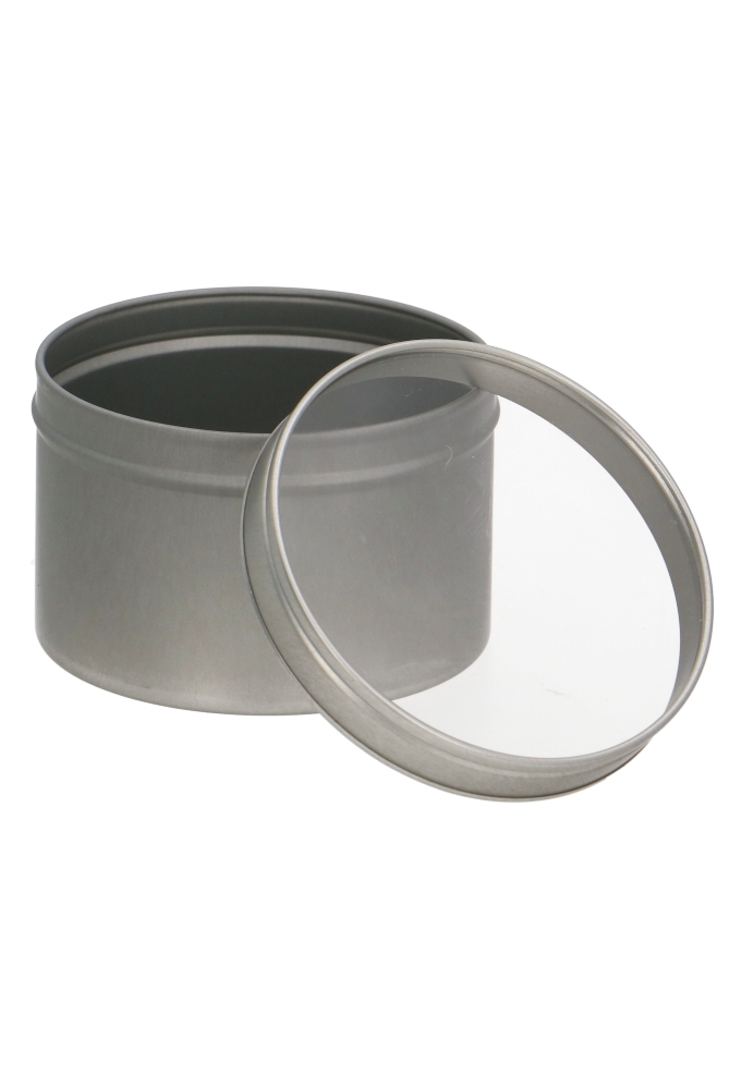 Blikken Blanco Rond & Venster 8x5.8cm 24stuks