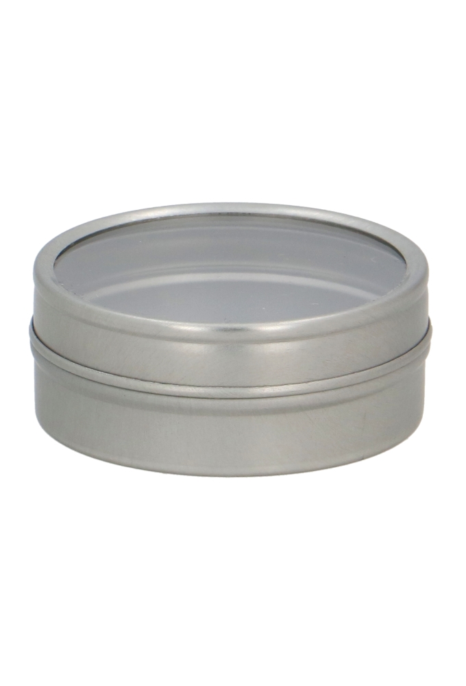 Blikken Blanco Rond & Venster 5x2cm 50stuks