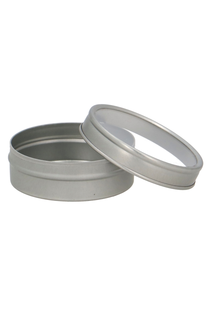 Blikken Blanco Rond & Venster 5x2cm 50stuks