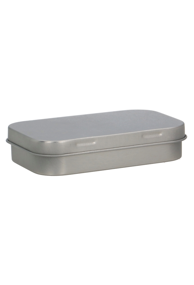 Blikken Blanco Rechthoekig & Scharnierdeksel 9.4x5.9x2cm 24stuks