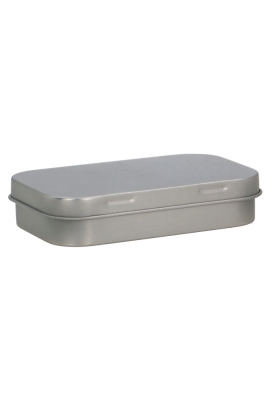 Blikken Blanco Rechthoekig & Scharnierdeksel 9.4x5.9x2cm 24stuks