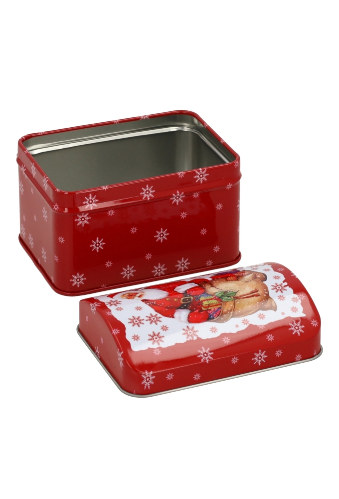 Blikken Kerstcadeautjes 10.4x7.6x8cm 24stuks