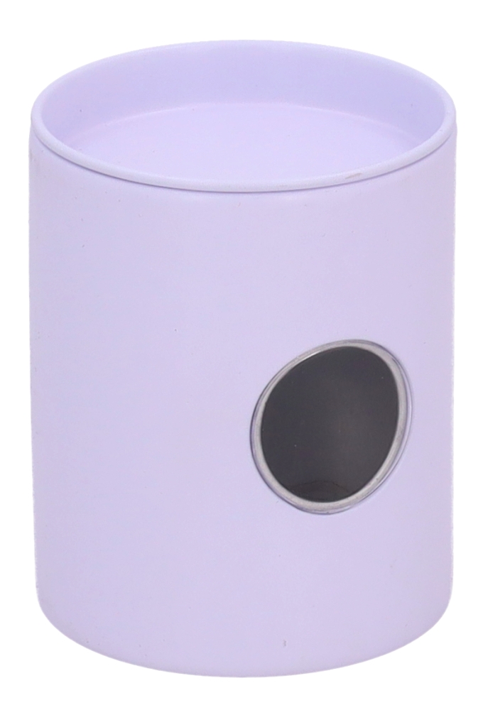 Blikken Blanco Wit Rond & Venster 5.3x6.5cm 24stuks