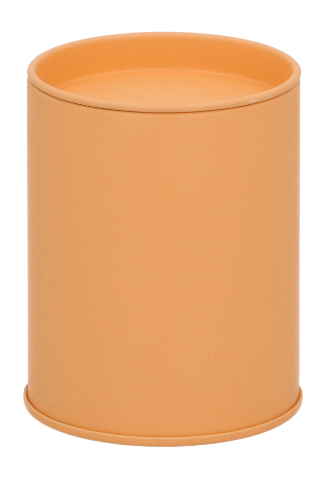 Blikken Oranje Rond 5.8x7cm 24stuks