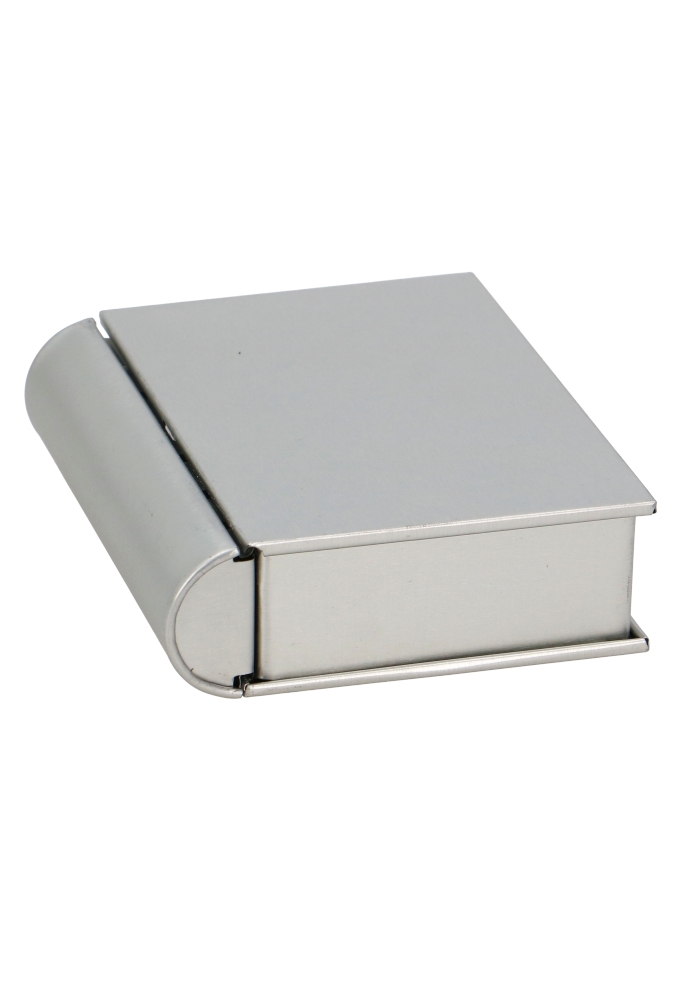 Blikken Boek 11.2x9.4x3.1cm 48stuks