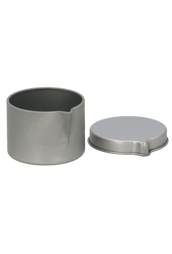 Blikken Blanco Rond & Schenktuit 4.8x3.5cm 48stuks