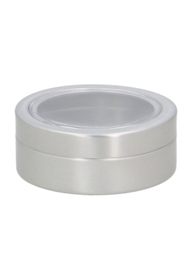 Blikken Blanco Rond Met Venster 25ml 4.5x1.8cm 250stuks