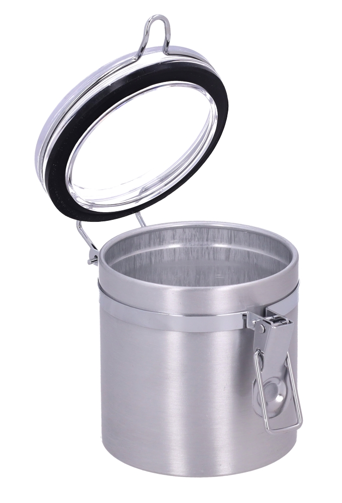 Blikken Blikken Blanco Rond Met Beugel 250ml 8x8cm 12stuks