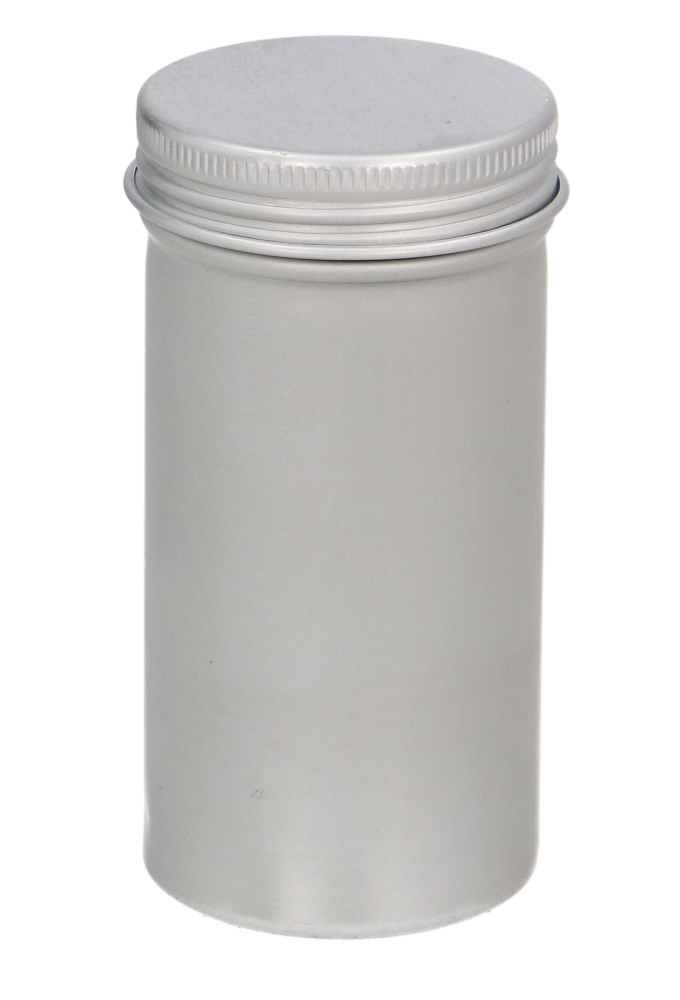 Blikken Blanco Rond Met Strooikop 125ml 4.3x8.6cm 36stuks