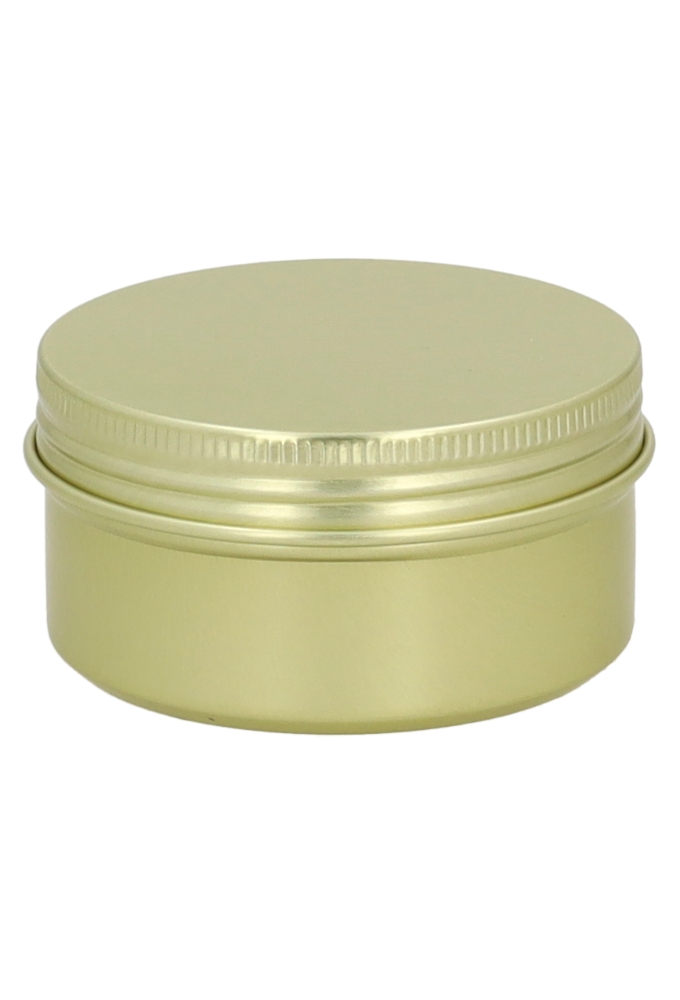 Blikken Goud Rond 80ml 5x1.7cm 100stuks