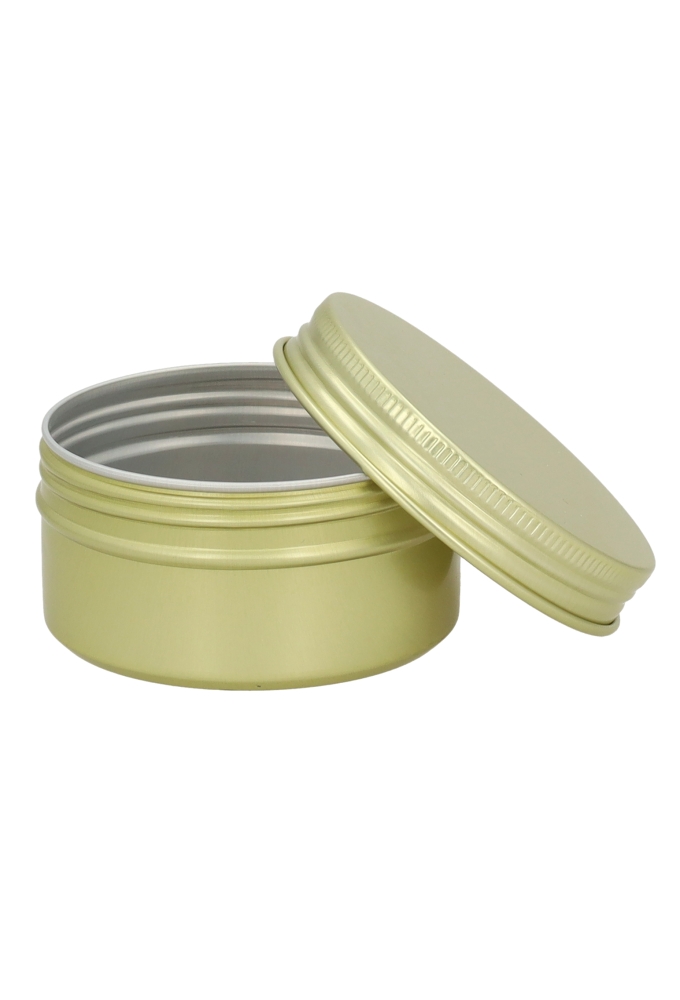 Blikken Goud Rond 80ml 5x1.7cm 100stuks