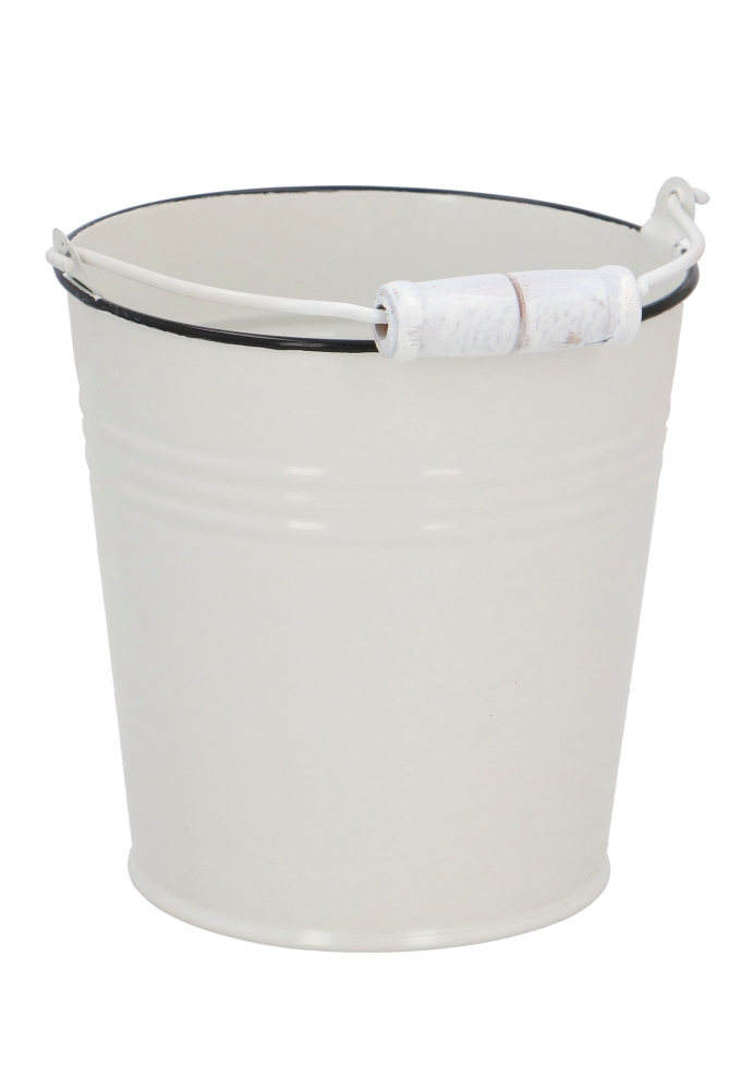 Blikken Emmer Life is Beautiful 9.5x12.5x12.5cm 6stuks