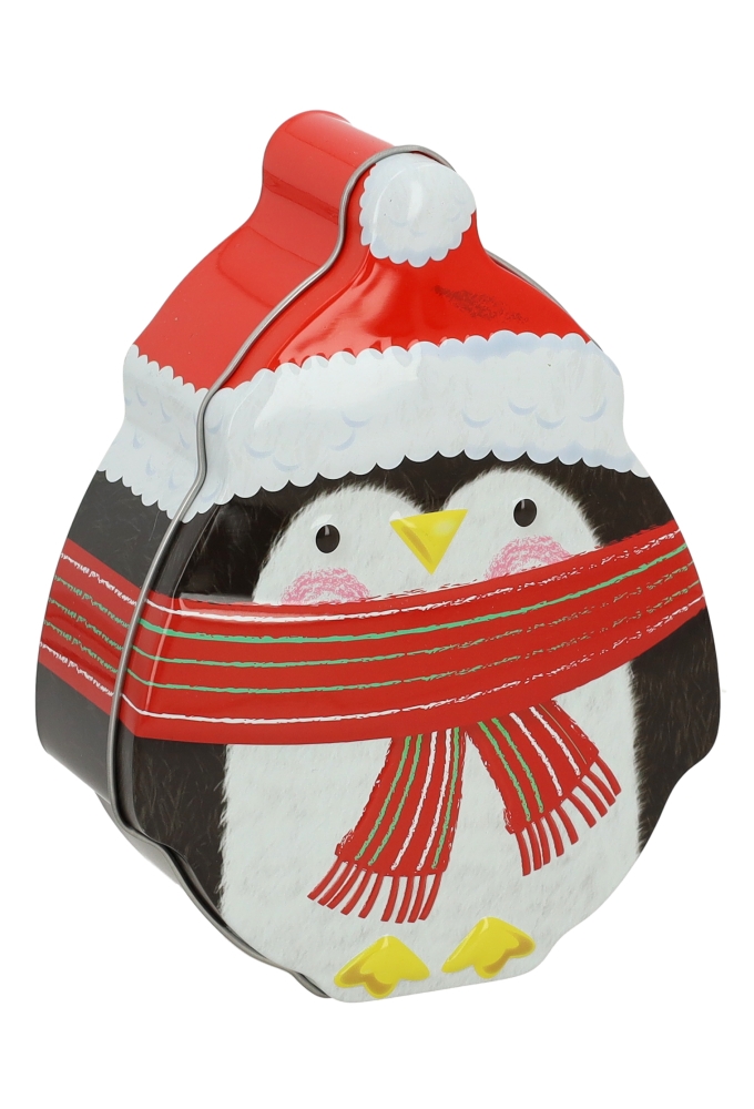 Blikken Pinguïn 13.7x9.9x5.1cm 12stuks