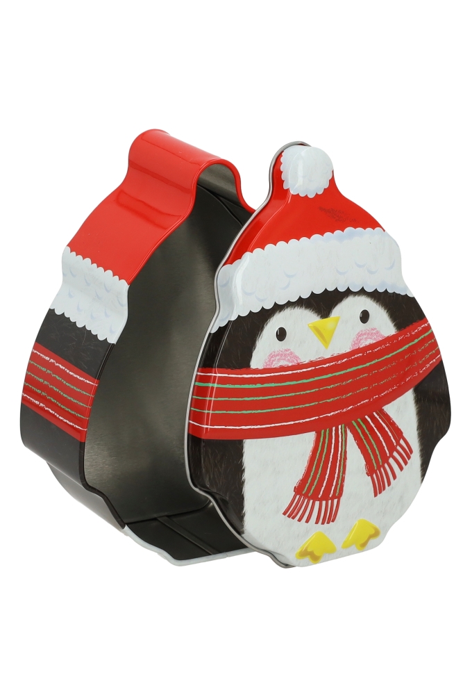 Blikken Pinguïn 13.7x9.9x5.1cm 12stuks