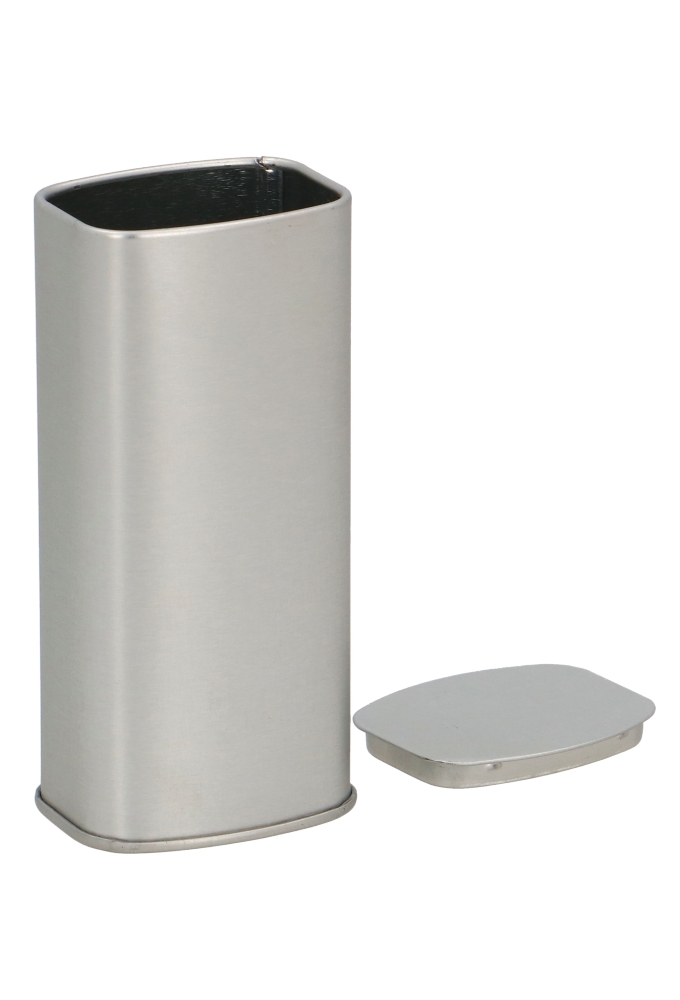 Blikken Blanco Langwerpig Afgerond 5x4x11cm 24stuks