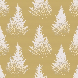 Kerstpapier xmas forest Bruin Kraft 50x70cm x 250vellen Kerstpapier xmas forest Bruin Kraft 50x70cm x 250vellen