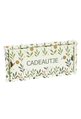 Geschenkdoos 12.5x25x2.5cm Ben Mat Wit 10stuks Geschenkdoos 12.5x25x2.5cm Ben Mat Wit 10stuks