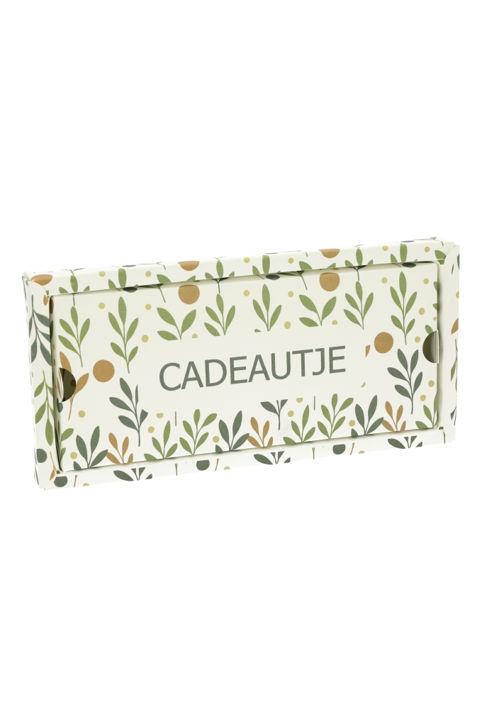 Geschenkdoos 12.5x25x2.5cm Ben Mat Wit 10stuks