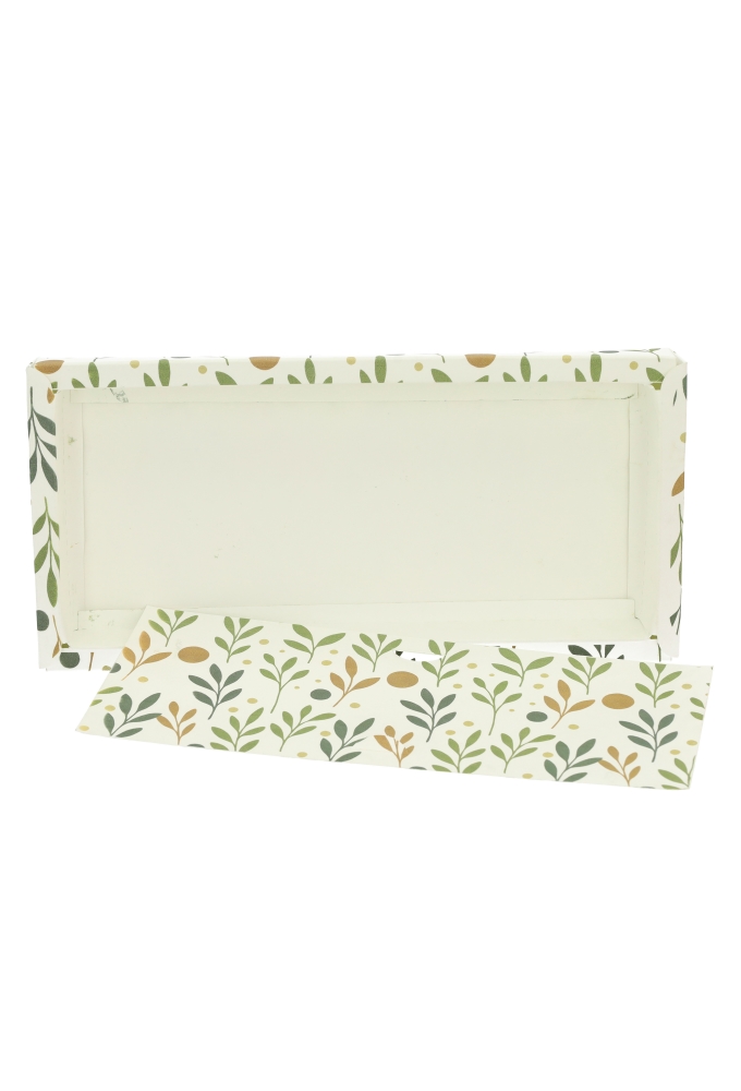 Geschenkdoos 12.5x25x2.5cm Ben Mat Wit 10stuks