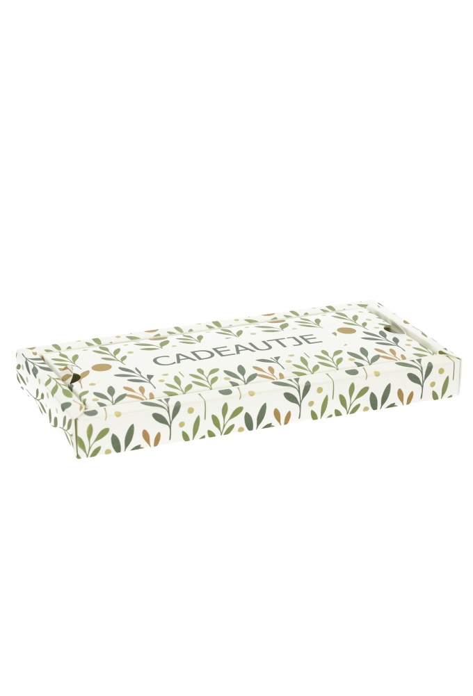 Geschenkdoos 12.5x25x2.5cm Ben Mat Wit 10stuks Geschenkdoos 12.5x25x2.5cm Ben Mat Wit 10stuks