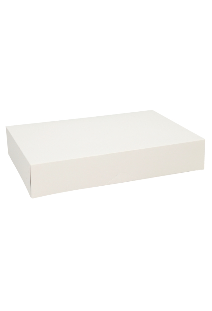 Geschenkdoos Cateringdoos Lino Wit 32x22x6cm 10stuks