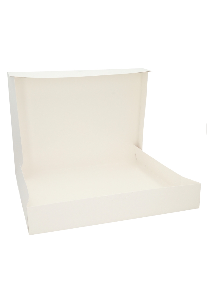 Geschenkdoos Cateringdoos Lino Wit 38x29x6cm 10stuks