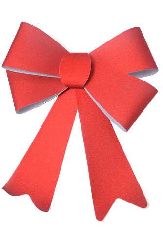 Dubbele Strik Glitter Rood Genua & IJzerdraad 2x 7cm. 30x43cm 1stuk Dubbele Strik Glitter Rood Genua & IJzerdraad 2x 7cm. 30x43cm 1stuk