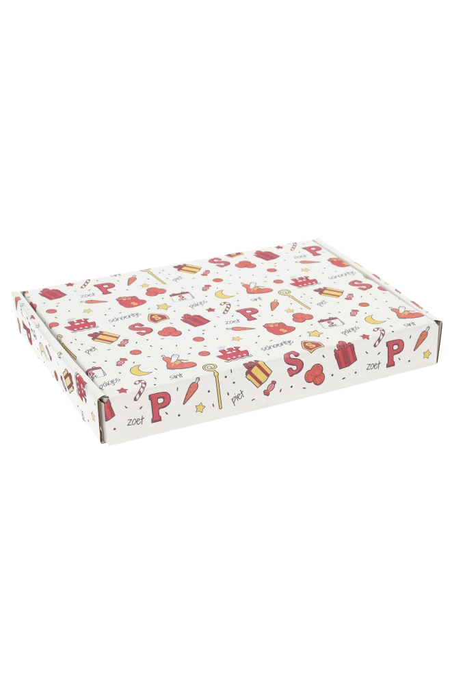 Brievenbusdoos Sinterklaas A5 22x15.5x2.2cm 10stuks Brievenbusdoos Sinterklaas A5 22x15.5x2.2cm 10stuks
