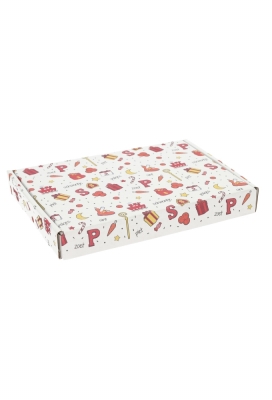 Brievenbusdoos Sinterklaas A5 22x15.5x2.2cm 10stuks Brievenbusdoos Sinterklaas A5 22x15.5x2.2cm 10stuks