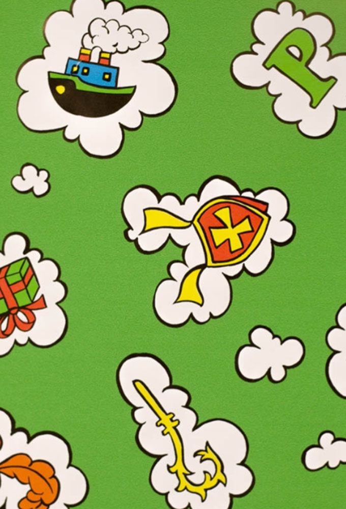 Sintpapier Trendy Sint Present Groen 70cm x 200meter