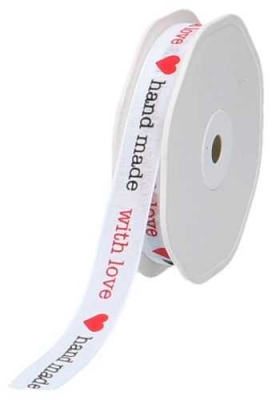 Kadolint Naturel Met Draad Made With Love 16mm x 15m OP IS OP Kadolint Naturel Met Draad Made With Love 16mm x 15m OP IS OP
