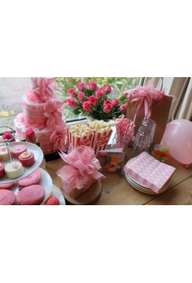 Fibre Linnen Paars 60 cm x 25 meter Cadeauverpakking OP IS OP