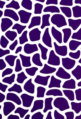 Geschenkpapier Coated Paars-witte giraffprint 50cm x 200meter Geschenkpapier Coated Paars-witte giraffprint 50cm x 200meter