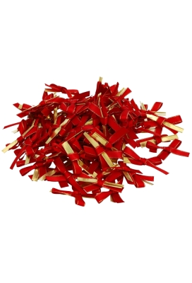 Luxe Strikje Satijn Rood Met Goud & Clip 6x3.5cm 300stuks lint 1cm Luxe Strikje Satijn Rood Met Goud & Clip 6x3.5cm 300stuks lint 1cm