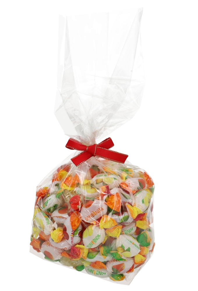 Luxe Strikje Satijn Rood Met Goud & Clip 6x3.5cm 300stuks lint 1cm