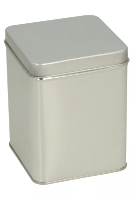 Blikken Blanco Vierkant 8.6x8.6x11cm 1stuks op is op Blikken Blanco Vierkant 8.6x8.6x11cm 1stuks op is op