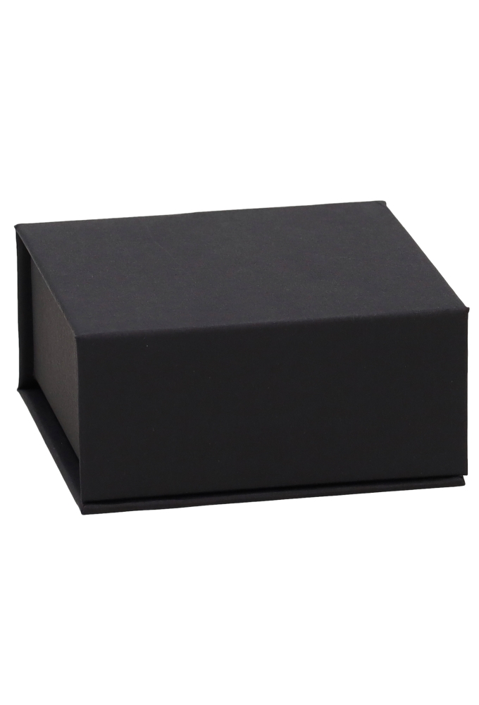 Magneet Bonbondoosjes Mat Zwart 4 Bonbons 6.9x6.9x3cm FSC® 10stuks